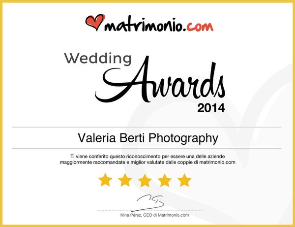 matrimonio wedding awards 2014
