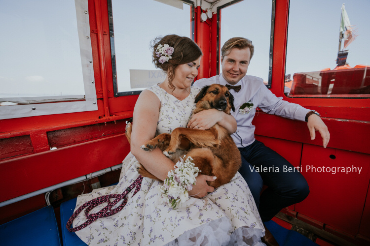 Matrimonio Intimo a Chioggia e Pellestrina con il cane